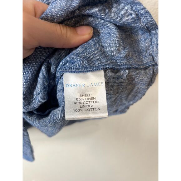 Draper James Blue Mini Dress - Picture 8 of 10